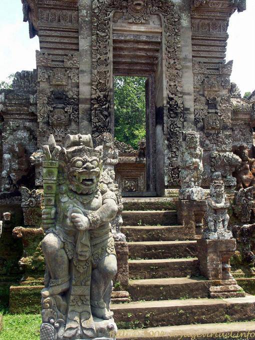 Entrance of the temple, Penglipuran - Bali