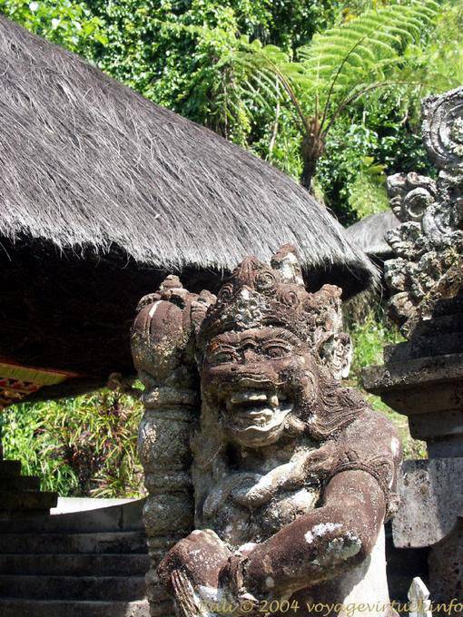 Hilarious warrior (statue), Gunung Kawi-Pura - Bali