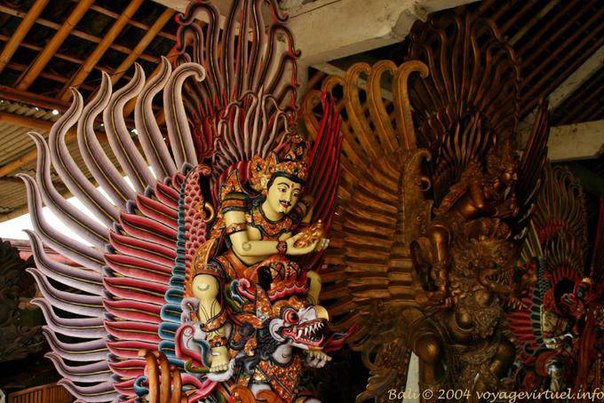 Work of local artist Tegallalang - Bali