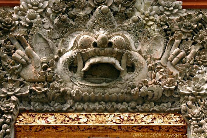 Stone face, Ubud - Bali