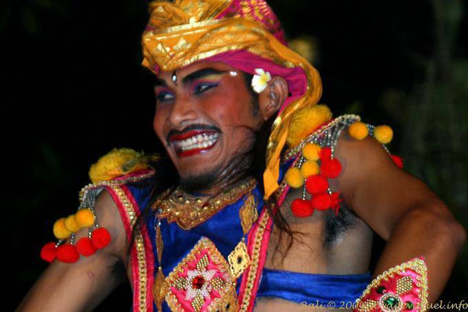 Sardonic dancer, Ubud Barong - Bali