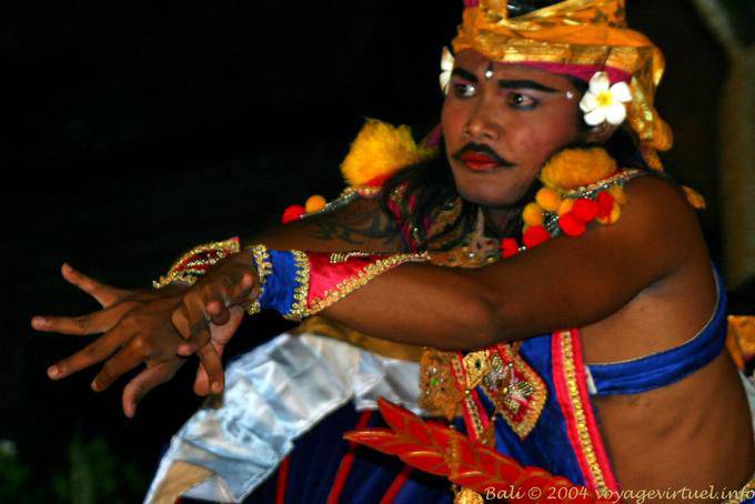 Baris dancer, Ubud, Barong Dance - Bali