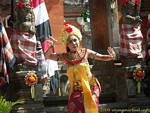 Finger plays, Balinese dance Kriss, Bali.