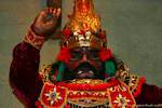 Mythical figure in a Balinese dance performance, Ramayana Nusa Dua, Bali.