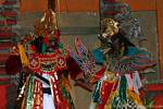 Clash Balinese dance Balinese dance Ramayana Nusa Dua, Bali.