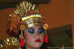 Up face dancer Ramayana dance, Bali.