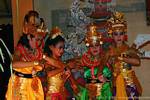 Amazons, archery, dance Ramayana Nusa Dua, Bali.