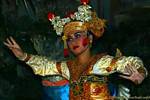 Dancer Legong, Barong dance, Bali.