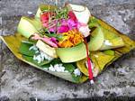 Offering Balinese picture, Bali.