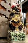 Colorful statue, Pura Ulun Danu Batur, Bali.