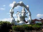 Goddess in the center of Gianyar, Bali.