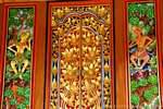 Colorful detail door Kehen Temple, Bali.