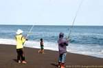 Fishing on the beach Kusamba, Bali.