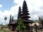 Temple roofs multistage Mengwi Taman Ayun, Bali.