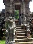 Entrance of the temple, Penglipuran, Bali.