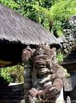Hilarious warrior (statue), Gunung Kawi-Pura, Bali.