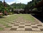 Court checkered Tirta Empul, Bali.