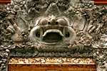 Stone face, Ubud, Bali.