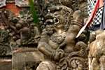 Detail of the Ubud Palace, Bali.