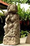 Sculpture twin, Ubud, Bali.