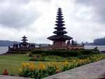 Ulun Danu Beratan Temple garden Ulundanu, Bali.