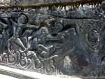 Expressive reliefs of Yeh Puluh, Bali.