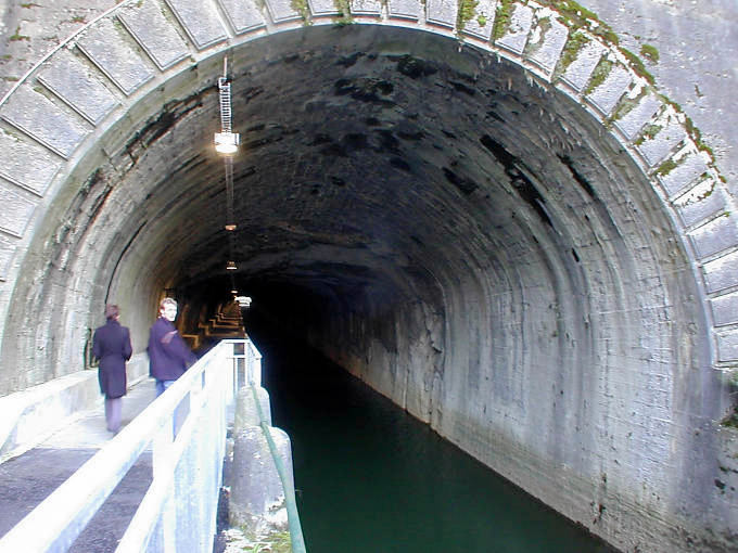 Besançon, the river tunnel under the Citadelle - France