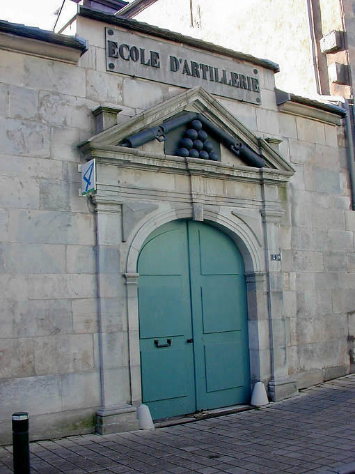 Besançon, military architecture in the street Mégevand - France