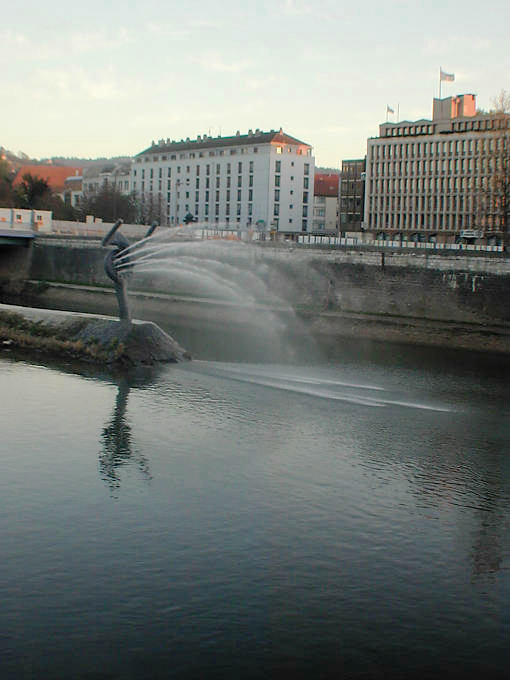 Besançon, the Minotaur Sculpture - France