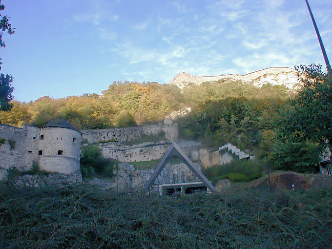 Besançon, the Tunnel entrance, side Velotte - France