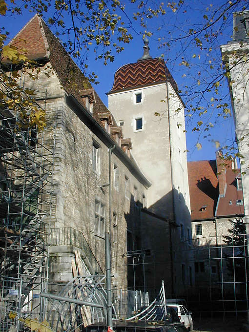 Besançon, behind the Palais Granvelle - France