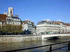 Besançon, overlooking the Madeleine district and Battant, France.