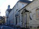 Besançon, College Victor Hugo High School Street, France.