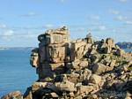 The Castle of the Devil, Coastguard Path, Perros Guirec, Brittany, France.