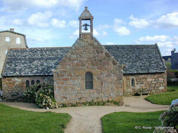 The chapel Saint-Guirec Ploumanac'h, Brittany - France