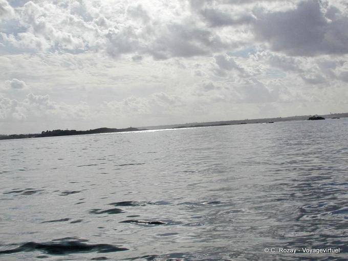 Leaning on a silver horizon, Brittany - France