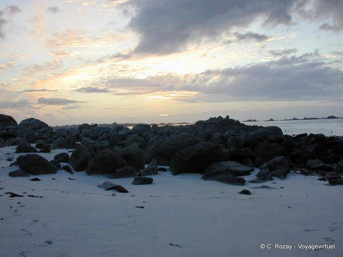 Vespers light in Brittany - France