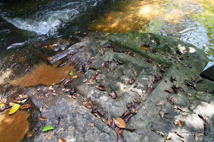 Kbal Spean, River with linga, Angkor, Cambodia