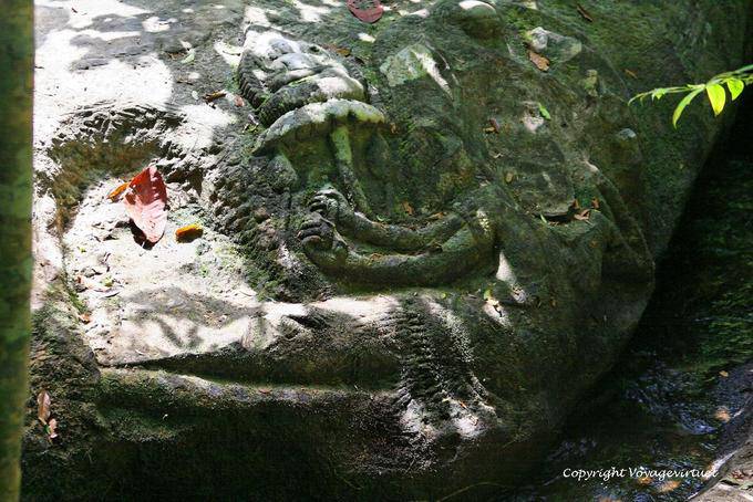 Archélogique vestige of Kbal Spean, Angkor, Cambodia