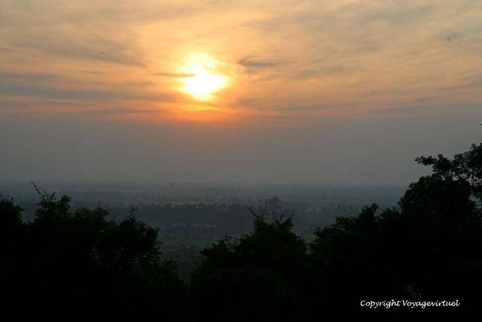Sunset from Phnom Bakheng, Angkor, Cambodia