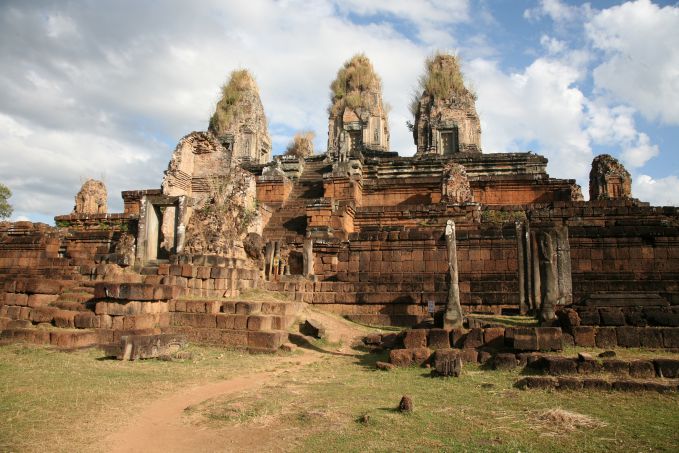 Overview of Pre Rup, Angkor, Cambodia