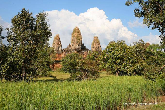 Bucolic image of Pre Rup, Angkor, Cambodia