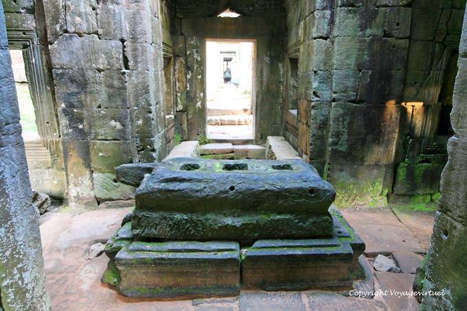 Another bare altar Preah Khan, Angkor, Cambodia
