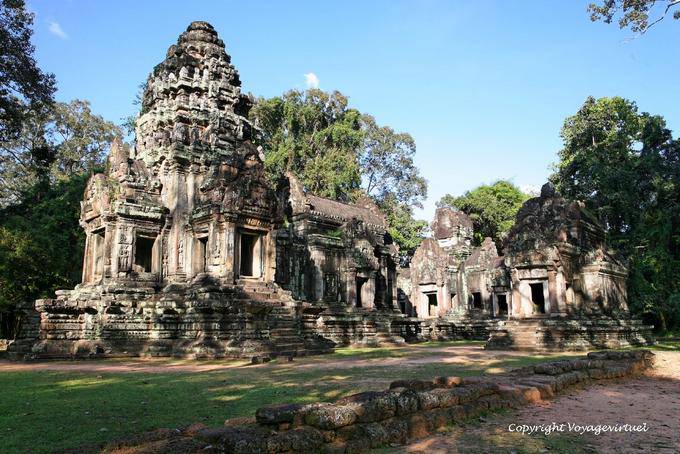 Thommanon, view of the sanctuary, Angkor, Cambodia