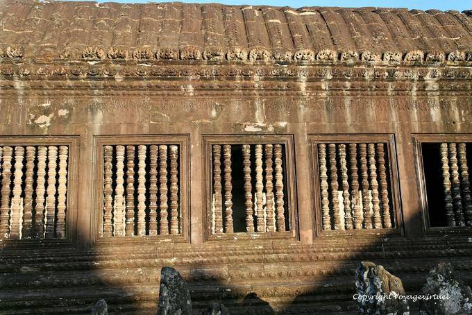 Windows with balusters of galleries, Angkor Wat, Angkor, Cambodia
