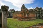 Banteay Samré seen from the inner enclosure, Cambodia.