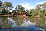 Banteay Srei, general view of the second speaker from the moat, Cambodia.