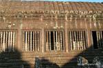 Windows with balusters of galleries, Angkor Wat, Cambodia.