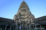 The central tower, the heart of the temple, Angkor Wat, Cambodia.