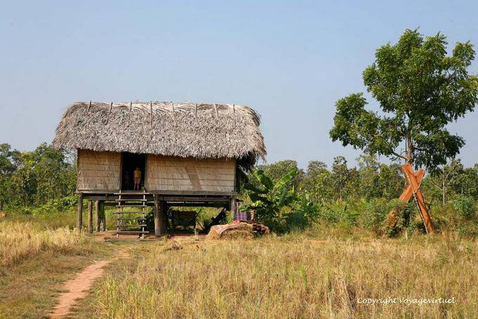Khmer traditional house, NH7 - Cambodia